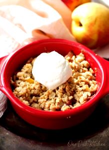 1 Cubic Inch Peach Crisp