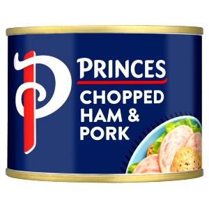 1 Cubic Inch Spiced Minced Chopped Ham and Pork (Canned)