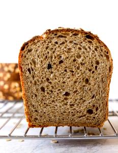 1 Cubic Inch Whole Wheat Bread