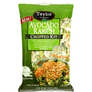 1 cup (100 g) Avocado Ranch Chopped Salad Kit