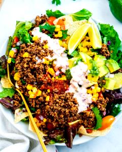 1 cup (100 g) Vegan Taco Salad