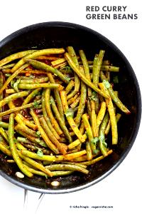 1 cup (110 g) Prig Khing Green Beans