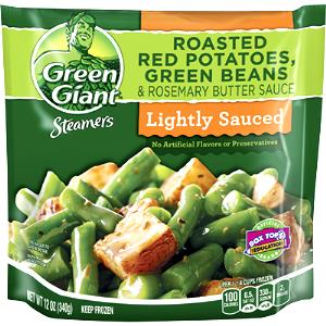 1 cup (110 g) Steamable Roasted Red Potatoes, Green Beans with Rosemary Butter Sauce