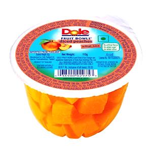 1 cup (113 g) Diced Peaches