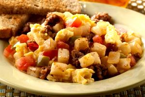 1 cup (113 g) Sausage Breakfast Hash