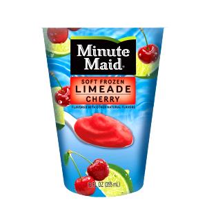 1 cup (12 oz) Soft Frozen Limeade Cherry