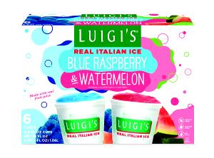 1 cup (130 g) Watermelon Strawberry Italian Ice