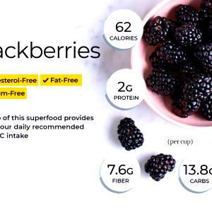 1 cup (140 g) Organic Blackberries