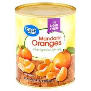 1 cup (140 g) Page Mandarin