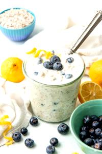 1 cup (141 g) Blueberry Overnight Oats