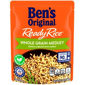 1 cup (141 g) Ready Rice Whole Grain Medley Quinoa & Brown with Garlic