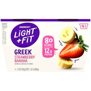 1 cup (150 g) Greek Yogurt Strawberry Banana