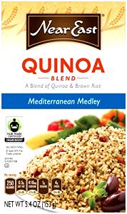 1 cup (153 g) Quinoa, Brown & Red Rice with Flaxseed