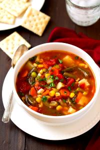 1 cup (163.2 g) Vegetable Soup