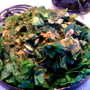 1 Cup (180.0 G) Mustard Spinach, cooked