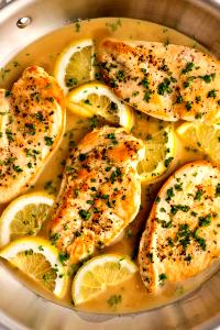 1 cup (184 g) White Wine Lemon Chicken