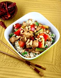 1 cup (198 g) Kung Pao Chicken