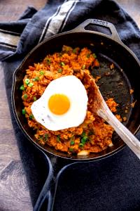 1 cup (200 g) Kimchi Fried Rice