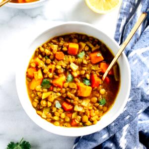 1 cup (217 g) Moroccan Lentil Soup