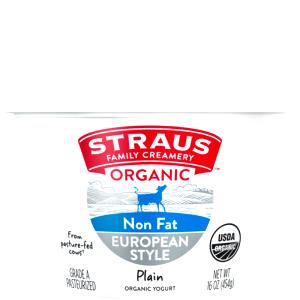 1 cup (227 g) Organic Nonfat Plain European Style Yogurt