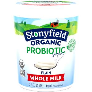 1 cup (227 g) Organic Whole Milk Yogurt