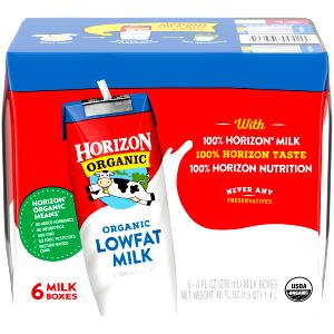 1 cup (236 ml) Organic Milk