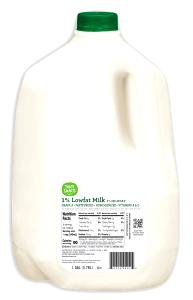 1 cup (240 ml) 1% Lowfat Grade A Milk