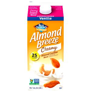 1 cup (240 ml) Almond Breeze Almond Cashew