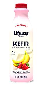 1 cup (240 ml) Banana Strawberry Lowfat Milk