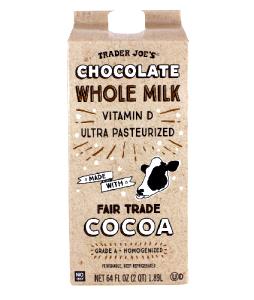 1 cup (240 ml) Chocolate Whole Milk Fair Trade Cocoa