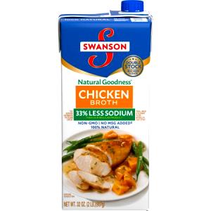 1 cup (240 ml) Natural Goodness 100% Fat Free All Natural Chicken Broth