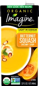 1 cup (240 ml) Organic Light Sodium Creamy Butternut Squash Soup