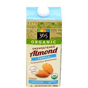 1 cup (240 ml) Organic Vanilla Almond Milk