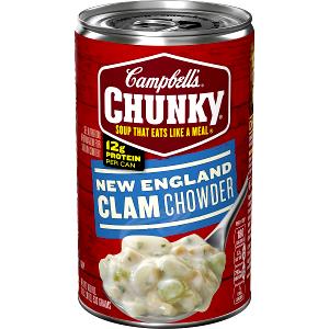 1 cup (240 ml) Select Harvest 98% Fat Free New England Clam Chowder