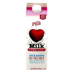 1 cup (240 ml) Skim Plus 100% Fat Free Milk