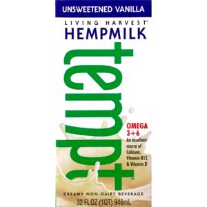 1 cup (240 ml) Tempt Hemp Milk Unsweetened Vanilla