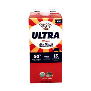 1 cup (240 ml) Ultra Whole Ultra-Filtered Organic Milk