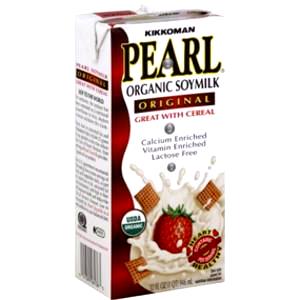 1 cup (240 ml) Unsweetened Pearl Organic Soymilk