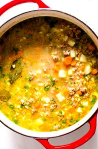 1 cup (241 g) Beef Barley Soup 99% Fat Free