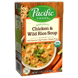 1 cup (243 g) Organic Chicken Wild Rice Soup