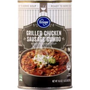 1 cup (245 g) Healthy Chunky Grilled Chicken & Sausage Gumbo