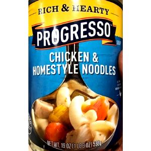 1 cup (245 g) Homestyle Chicken & Pasta Soup