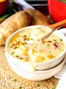 1 cup (245 g) Loaded Baked Potato Soup