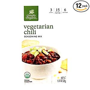 1 cup (245 g) Organic Vegetarian Chili