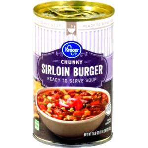 1 cup (245 g) Sirloin Burger Soup