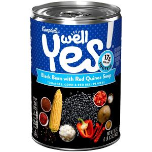 1 cup (245 g) Well Yes! Black Bean with Red Quinoa Soup