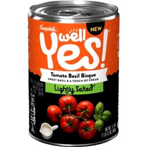 1 cup (245 g) Well Yes! Tomato Basil Bisque