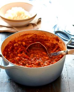 1 cup (247 g) Ranch House Chicken Chili with Beans