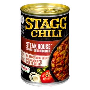 1 cup (247 g) Steak House Chili No Beans