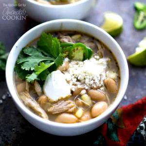 1 cup (247 g) White Chicken Chili